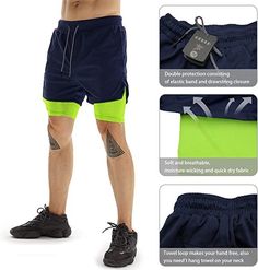 men's athletic shorts with side pockets and drawstrings in various colors