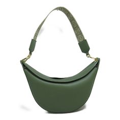 Used Loewe Luna Shoulder Bag, Lambskin, Women's, Green (Sku: Gzl13xfa) === General === Brand : Loewe === Design === Type : Shoulder Bag Material : Leather Leather/Fur Type : Lambskin Color : Green Gender : Women === Size === Size (Hxwxd) : 21cm X 27cm X 6cm / 8.26'' X 10.62'' X 2.36'' === Included Items === Accessories : Dust Bag, Shoulder Strap Accessories Notice : Before Purchasing, Please Refer To The Images Of The Accessories Included With The Item. === Condition === Condition : Used (Very G Luxury Leather Baguette Bag For Errands, Luxury Saddle Bag With Detachable Strap For Errands, Green Luxury Hobo Bag With Detachable Strap, Luxury Green Baguette Bag For Shopping, Elegant Green Leather Saddle Bag, Luxury Green Crossbody Hobo Bag, Luxury Saddle Bag For Errands, Luxury Green Hobo Bag With Detachable Handle, Luxury Green Saddle Bag With Adjustable Strap