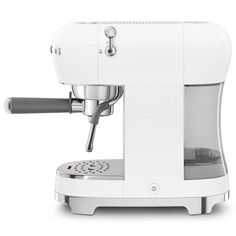 an espresso machine on a white background with no one in it or someone else