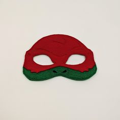 Turtle Masks Novelty Eye Mask For Masquerade, Themed Party Eye Mask, Novelty Eye Mask For Parties, Novelty Eye Mask For Party, Novelty Eye Mask For Costume, Novelty Costume Eye Mask, Themed Red Costume Accessories For Gift, Themed Red Costume Accessories As Gift, Red Themed Costume Accessories For Gifts