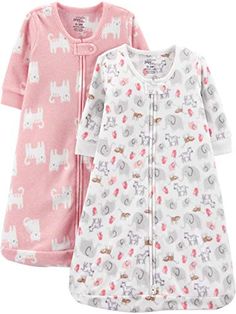 Carters Girl, Carters Baby, Second Baby, Pink Cat, Unisex Baby, Tulum, Night Gown