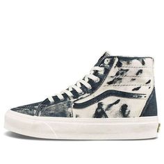 Vans Unisex Eco Theory SK8-HI Tapered High-Top Sneakers Blue/White VN0A4U168CP (SNKR/Skate/Casual/High Top/Wear-resistant/Shock-absorbing) Casual Vans Mid-top Canvas Shoes, Casual Vans High-top Sneakers With Vulcanized Sole, Vans Blue High-top Sneakers For Streetwear, Casual Vans High-top Sneakers With Rubber Sole, Blue Vans High-top Sneakers For Streetwear, Casual Blue High-top Sneakers For Skateboarding, Vans White Canvas Shoes With Speckled Midsole, Casual Vans High-top Sneakers, Vans Casual High-top Sneakers For Sports