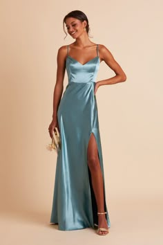 Formal Satin Dress With Delicate Straps, Elegant Prom Slip Dress With Adjustable Straps, Elegant Satin Dress With Adjustable Straps, Formal V-neck Slip Dress With Delicate Straps, Fitted Satin Finish V-neck Slip Dress, Elegant Slip Dress With Delicate Straps For Prom, Prom Slip Dress With Spaghetti Straps, Fitted Satin Dress With Delicate Straps, Sleek Satin Dress With Adjustable Straps