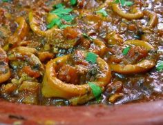 a close up view of some food in a bowl