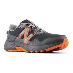 Hit the trail in these comfortable and durable New Balance 410 v8 Men's Sneakers. Hit the trail in these comfortable and durable New Balance 410 v8 Men's Sneakers. TECHNOLOGIES & FEATURES AT Tread outsole provides versatile traction during both on and off-road activities Soft BIO Foam midsole for comfort underfoot Breathable mesh upperRECOMMENDED ACTIVITY Hiking, Outdoor, Running, Trail, WalkingDETAILS Synthetic/mesh upper Polyester/mesh lining AT tread rubber outsole Soft BIO-Foam midsole Foam New Balance 410, Running Trail, Outdoor Running, Trail Shoes, Mens Essentials, Trail Running Shoes, The Trail, Shoe Size Chart, Men Shoes Size