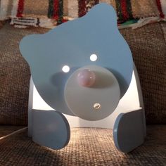 a light that is shaped like a bear