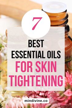 Rejuvenate and restore your skin with these 7 effective essential oils! Get tighter and more toned skin with these natural remedies Smooth Skin Remedies, Skin Tightening Essential Oil, Skin Tightening Remedies, Natural Skin Tightening, For Skin Tightening, Essential Oils For Face, Tighten Loose Skin, Essential Oil Blends Recipes, Essential Oils For Skin