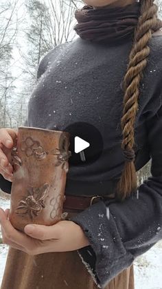 Kam 🌕 Copper Wild Pottery on Instagram: "More tips ⏬️ 

- Twist extra tight to get it to coil all the way up to the scalp
- If it's doesn't, you can shove a finger in there (not between coils, but next to the scalp) and flip the whole rope inside for a little topsy-tail to tighten the whole thing
- My favorite hair oil is a little bit of tallow, but a bit of any oil will work. Its great to stack functions for a deep-moisture treatment. Might as well get two birds stoned at once. 

(I also make pottery, btw, but the robots don't care about that rn) 

Happy roping!
Kam"