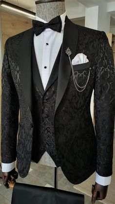 Shawl Lapel Tuxedo, Suit Clothes, Stylish Mens Suits, Clothes Jacket, Black Suit Men, Black Suit Wedding