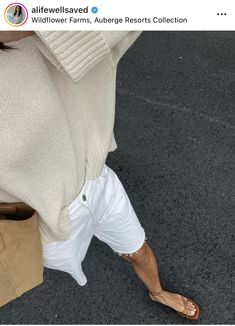 Casual Weekend Style, Outfit Inspo Fall, Minimal Fashion, Effortless Style, Casual Chic, Everyday Fashion, Spring Fashion, White Shorts