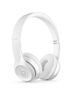 the beats on ear headphones are white