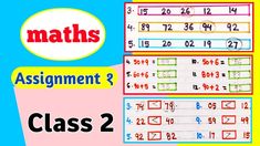 two sheets of paper with numbers on them