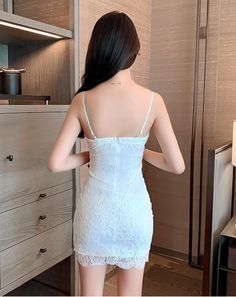 Season: Spring,Summer,Autumn,WinterSize:S,M,L,XLS:_Bust:76cm,Waist:64cm_, Length:78cmM:_Bust:80cm,Waist:68cm_,_Length:79cmL:_Bust:84cm,Waist:72cm_,_Length:80cm XL:_Bust:88cm,Waist:76cm_,_Length:81cm Color:White,Black Dress Length:ShortOccasion: Daily,Party,BeachFabric:Polyester,LacePackage Contents: 1* Dress, without Accessorie Summer Backless Mini Dress For Banquets, Chic Mini Length Bodycon Dress For Banquet, Sheath Bodycon Dress For Spring Banquet, V-neck Mini Dress For Banquet, Summer Bodycon Sheath Dress For Banquets, Fitted Bodycon Dress For Summer Banquets, Fitted Bodycon Dress For Summer Banquet, Spring Bodycon Mini Dress For Banquet, Summer Banquet Bodycon Mini Dress