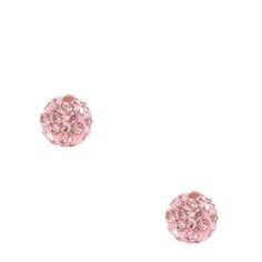 Fireball Stud Earrings - Pink, Earrings Silver Studs, Unicorn Ears, Hot Pink Earrings, Glitter Stud Earrings, Lip Gloss Cosmetics, Studded Earrings, Cross Earrings Studs, Stud Earrings Silver, Stud Earrings Gold