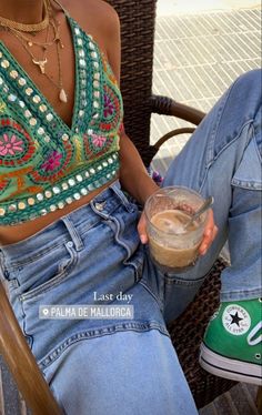 Free People Boho Outfits, People Outfits, Summer Outfits 2017, Surfergirl Style, Spain Outfit, Look Boho Chic, Estilo Hippy, Mode Hippie, Boho Clothes