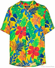 Men's Ralph Lauren Polo Tropical Viscoe Leaf AO Button Down Shirt [Sizes] Features: -Stylish Hawaiian inspired tropical button down shirt -Collared, Classic Fit -Floral & Leaf All Over Design -See photos for additional details -Material: 100% Viscoe -Machine washable cold gentle with care instruction tags attached -New original official tags attached -MSRP: $148 -Imported, Limited  Seller's Note: -Buy with confidence.  Our products are 100% Authentic from a reputable source -Photo of product may Ralph Lauren Men, Shirt Collar, Casual Button Down Shirts, Casual Button Down Shirt, Casual Shirts, Polo Ralph Lauren, Ralph Lauren, Men Casual, Mens Accessories