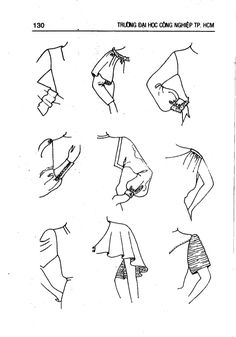 an instruction manual for how to draw the back of a woman's dress, with instructions