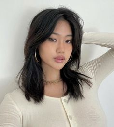 Bangs With Medium Hair, Hairdos For Short Hair, Shot Hair Styles, Mid Length Hair