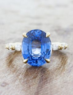 Yellow Gold Setting, Cornflower Blue, Pretty Rings, Ring Fit, I Love Jewelry, Gold Set, Diamond Bands, Diamond White, Lab Grown Diamonds