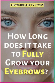 Over-plucking your eyebrows, can leave you devastated! Especially when you're aware that traumatized hair follicles will take longer to recover and go back to their initial state! So, how long does i