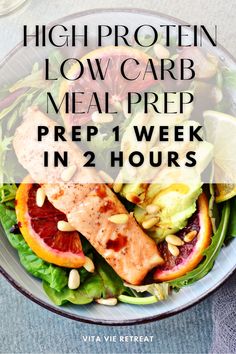 Streamline your meal prep with this simple guide to creating a week's worth of high-protein, low-carb meals in only 2 hours. Save time, eat healthy, and stay on track with your goals. Perfect for busy lifestyles! Learn more and get started today