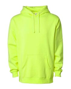 Heavyweight Hooded Sweatshirt - SAFETY YELLOW - S | Independent Trading Co. Heavyweight Hooded Sweatshirt in Safety Yellow Size Small Orange Fleece, Blank Sweatshirts, Black Dating, Army Camo, Yellow Hoodie, Camo Colors, Black Camo, Pullover Men, Hooded Pullover