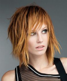 Modern Short Edgy Re 2015 Hairstyles, Shag Hairstyles, Penteado Cabelo Curto, Long Hair Cuts, Hair Day, Wavy Hair