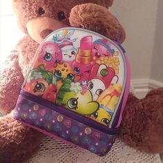 Nwot. Sparkly Front. A Little Defector Trim In Front. 2 Compartments. Excellent Condition. Purple Bags For End Of School Year Gift, Fun Purple Back To School Bag, Playful Purple School Bag, Lunch Bag, Kids Accessories, Pink Purple, Kids Shop, Bag Accessories, Purple