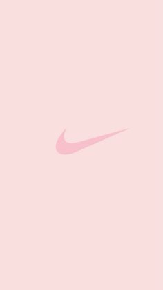 a pink nike wallpaper with the word's logo in white and black on it