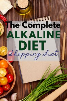 The Complete Alkaline Diet Shopping List With Recipe Ideas Diet Shopping List, Alkaline Diet Plan, Reflux Diet, Acid Reflux Diet, Best Diet Plan