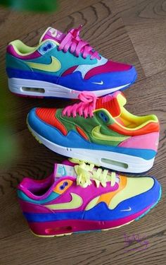 Colorful Sneakers Women, Diy Sneakers, Fresh Sneakers, Stunning Shoes