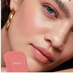 Brand New In Box Saie Blush In Rosy Full Size Rosy - Soft Rose 0.4 Oz / 12ml Saie Dew Blush, Rosy Blush, Blush Liquid, Cheek Blush, Peach Blush, Soft Rose, Light Peach, Blush Makeup, Peach Pink