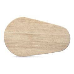 a wooden object on a white background