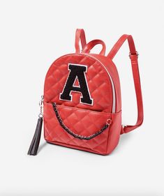 New with tag Mini Backpack Ship fast. Shop confident! Fast Shop, Letter E, House Decoration, Girls Bags, Bagpack, Mini Backpack, Fashion Backpack, Initials, Backpacks