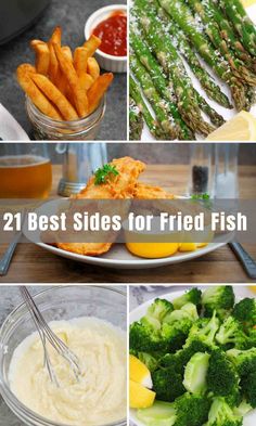 the best sides for fried fish and asparagus