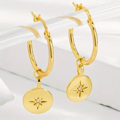 Star Dangle Earring striling silver 925 Gold plated Earring setting use White zercon setted earring support for ear handmade Bali. Handmade Earring and hook earring support Finding  Star Dangle Earring is an exquisite piece crafted from high-quality Sterling Silver 925, elegantly plated with gold to add a touch of sophistication. These earrings feature a captivating design with three delicate stars gracefully dangling from the ear, creating a sense of celestial charm. Each star is adorned with s Tarnish Resistant Star Earrings, Elegant Dangle Hoop Earrings With Star Charm, Elegant Round Hoop Earrings With Star Charm, Elegant Sterling Silver Hoop Earrings With Star Charm, Elegant Star Shaped Hoop Earrings Gift, Silver Star-shaped Gold Plated Earrings, Dainty Round Earrings With Star Charm, Silver Gold Plated Earrings As A Gift For Her, Elegant Round Earrings With Star Charm