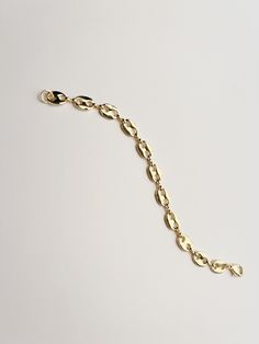 *This chain is a suitable base for a charm bracelet! To build your custom charm bracelet: add this bracelet and add any of our available charms to your cart. Leave us a note if you care about the order of your charms, otherwise, we will choose what we think looks best (we're pretty good at it)! Bold and classic 8mm mariner link style bracelet, measures 7" in length. Please let us know if you need additional length to ensure proper fit. Vintage brass plated in a heavy layer of bright and shiny 14 Everyday Yellow Gold Charm Bracelet With Extender, Gold Charm Bracelet With Lobster Clasp, Gold Charm Bracelet With Lobster Clasp In 14k Gold, Gold Charm Bracelet With Oval Links, Everyday Gold Metal Bracelet With Lobster Clasp, 14k Gold Link Charm Bracelet With Lobster Clasp, Gold Charm Bracelet With Rectangular Links And Lobster Clasp, Gold Oval Link Charm Bracelet, Tarnish Resistant, Gold Link Bracelets With Charms