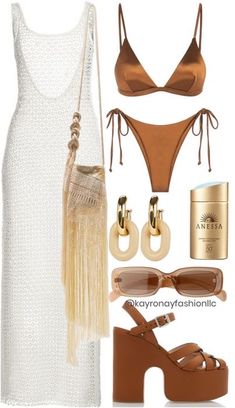 Summer Outfits Vacation Travel, Jamaica Club Outfit, Winter Cruise Outfits Bahamas, Bright Vacation Outfits, Vacation Tropical Outfits, Belize Outfit Ideas, Cabo Outfits Vacation Style Mexico, St Thomas Outfits, Neutral Vacation Outfit