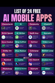 Boost Your Productivity with Top 24 Free AI Mobile Apps Predictive Text, Homework Helpers, Technology Hacks, Pinterest Affiliate Marketing, Life Hacks Computer