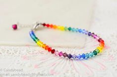 Chevron Friendship Bracelets, Bracelet Rainbow, Swarovski Pendant, Crystal Anklet, Swarovski Crystal Rings, Swarovski Crystal Jewelry, Swarovski Crystal Bracelet, Bracelet Friendship, Swarovski Bracelet