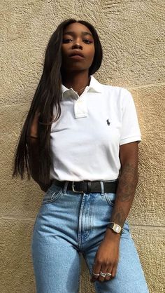 The best t-shirts for men and women are here!!! Polo Shirt Outfit Women's, Polo Shirt Girl, Polo Shirt Outfits, Types Of T Shirts, Polo T Shirt, Polo T Shirts, Tshirt Outfits