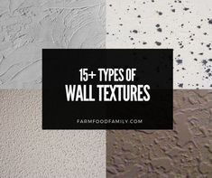 the top five types of wall textures