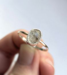 Sterling silver ring, size 10.25 US. This is a one-of-a-kind ring. The entire setting was built from sterling silver. The stone was set by hand. If dropped, the stone may break. This ring was soldered, filed, sanded, and polished. It feels soft and smooth to the touch. All processes were completed by hand and with love. This will come in a gift box, and may take 1-2 weeks to ship and arrive by USPS. Untreated Open Ring For Promise, Silver Rings With Natural Inclusions For Anniversary, Sterling Silver Ring With Large Stone For Wedding, Wedding Ring With Large Stone In Sterling Silver, Oval Sterling Silver Rings With Large Stone, Oval Sterling Silver Ring With Large Stone, Untreated White Gold Ring Jewelry, Sterling Silver Ring With Large Oval Stone, Sterling Silver Rings With Natural Inclusions For Gift