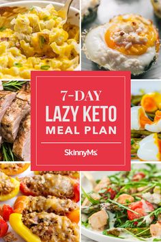 Lazy Keto Meal Plan, Easy Keto Meal Plan, Lazy Keto, Breakfast Low Carb, Ketogenic Diet Meal Plan, Counting Calories, Ketogenic Diet Plan, Diets For Beginners, Running Short