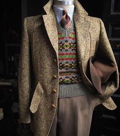 Fall Shirt Ideas, Dandy Look, Norfolk Jacket, Tweed Fashion, Tweed Run, British Style Men, Ivy Style, Fall Shirt, Moda Vintage