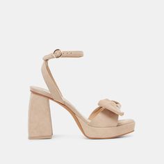 PACIE HEELS CAMEL SUEDE Nude Platform Heels, Prom Heels, Platform Heels, Camel, Heel Height, Heels, Water, Leather, How To Wear