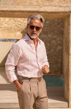 Italian Style Men, Office Old Money, Pini Parma, Italian Mens Fashion, Old Money Fashion, Italian Summer Outfits, Chique Outfit, Money Fashion