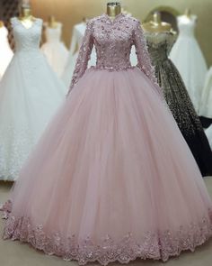 Rose Pink Ball Gown, Ball Gowns Photoshoot, Pink Tulle Evening Dress, Sangeet Dress, Walima Dresses, Maroon Gown, Biology Projects, Reception Gowns