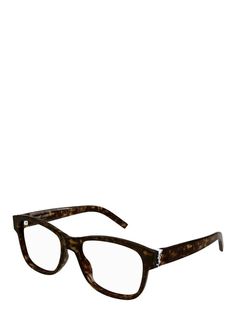 Dimensions: Arm Length: 14cm, Bridge Width: 1.7cm Acetate Made in Italy Designer Model Number: SLM132 Designer Colour: 002 Eyewear Womens, Glasses Accessories, Personal Shopping, Square Frames, Color Design, Saint Laurent, Bridge, Women's Clothing, In Italy