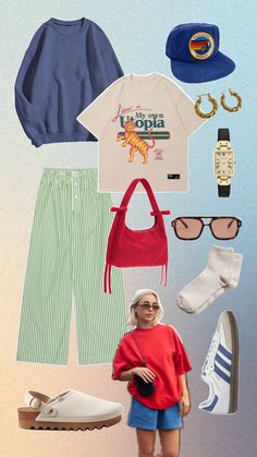 Eclectic Outfits Summer, Eclectic Grandma, Grandpa Outfit, My Mini Me, 2024 Style, Mini Me, Looks Vintage